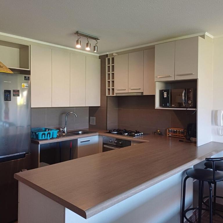 Family apartment just a short walk from Lake Villarrica - Three-Bedroom Apartment - 13