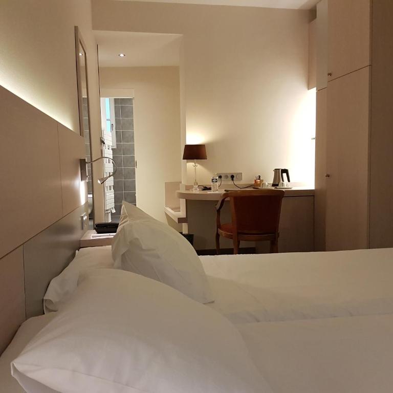 Logis Hôtel Restaurant Le Dauphin et Le Spa du Prieuré - Chambre Lits Jumeaux Confort - 4