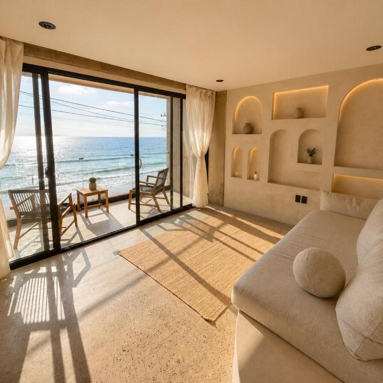 King Bed Luxury Beachfront in Playas with AC - Apartamento de 1 dormitorio - 1