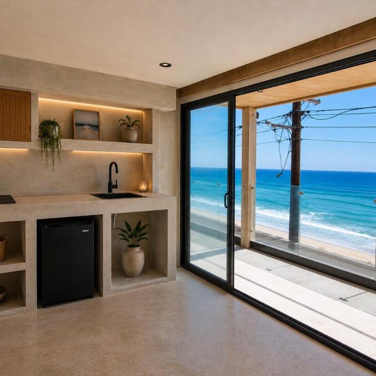 King Bed Luxury Beachfront in Playas with AC - Apartamento de 1 dormitorio - 13