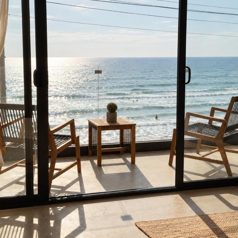 King Bed Luxury Beachfront in Playas with AC - Apartamento de 1 dormitorio - 14