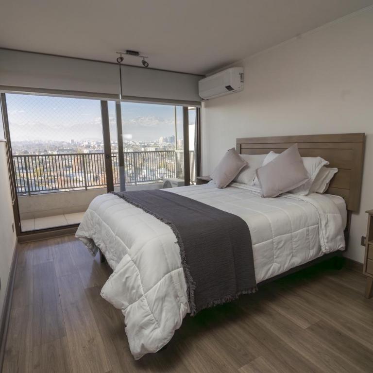 Moderno Depto 2D con Vista a la Cordillera, Terraza y Parking - Two-Bedroom Apartment - 3