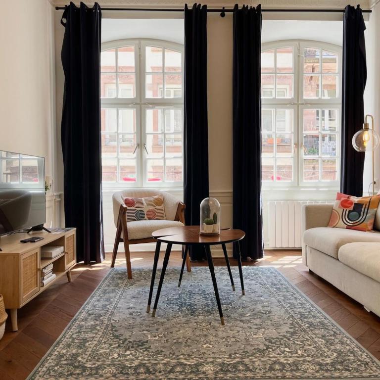 La Lanterne - Magnifique T2 Strasbourg - Cathédrale à 300m - Apartamento de 1 dormitorio - 1