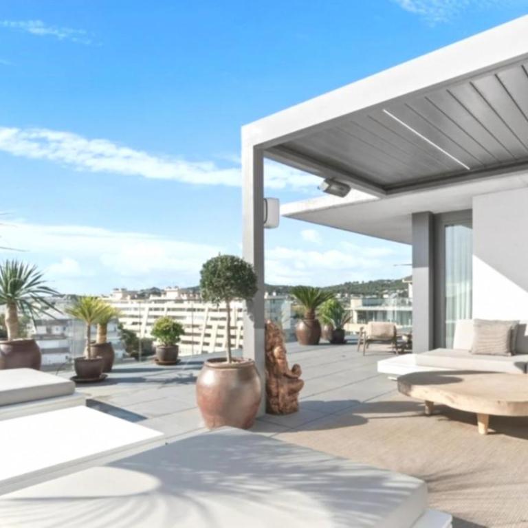 Azure 3BR Penthouse Walk to Talamanca Beach Ibiza - Apartamento Ático - 5