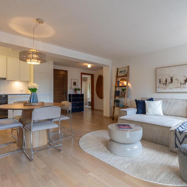 Schöne Dachwohnung im Zentrum von Leukerbad - Apartment mit 2 Schlafzimmern - 5