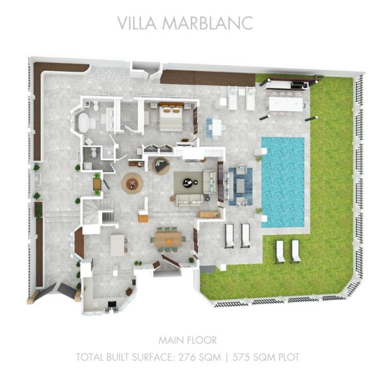 VACATION MARBELLA I Villa Marblanc, Private Pool, 350m to the Beach, BBQ, GYM, Sauna, 24h Security - Villa with Private Pool - 12