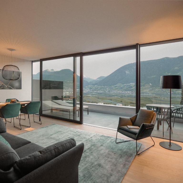 Wine Lodge Pratenberg - Appartamento Superior con 1 Camera da Letto e Balcone - 4