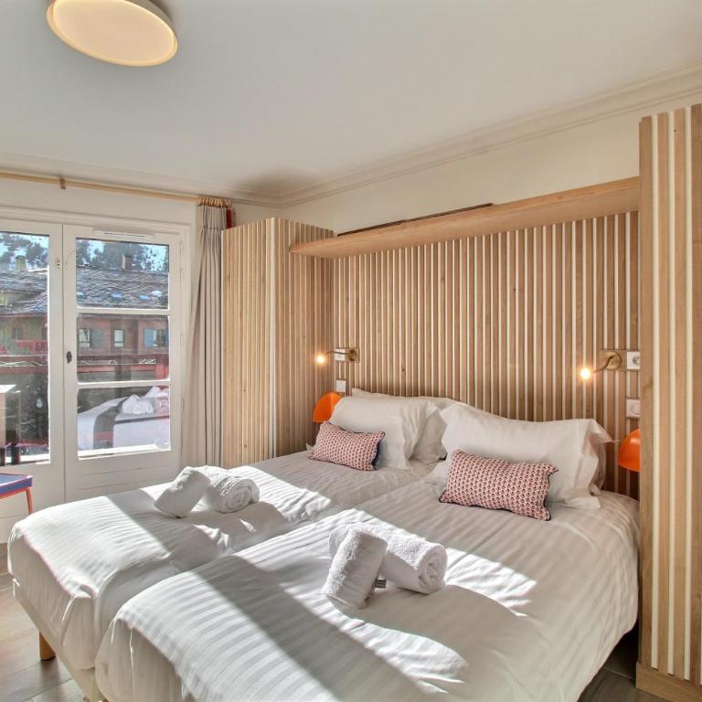 Arc 1950, Appartement 4 chambres, 8 pers, Vue Montagne, Sauna, Hammam, Jacuzzi, salle de fitness, Piscine extérieure chauffée - Four-Bedroom Luxury Apartment - 31