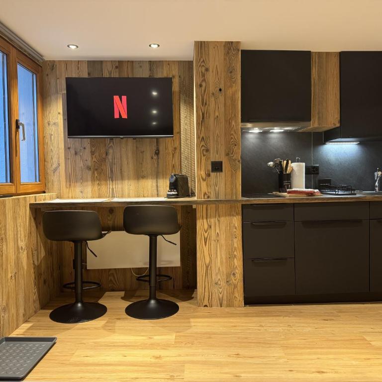 Studio alpin au centre de la station - Apartment mit 1 Schlafzimmer und Terrasse - 8