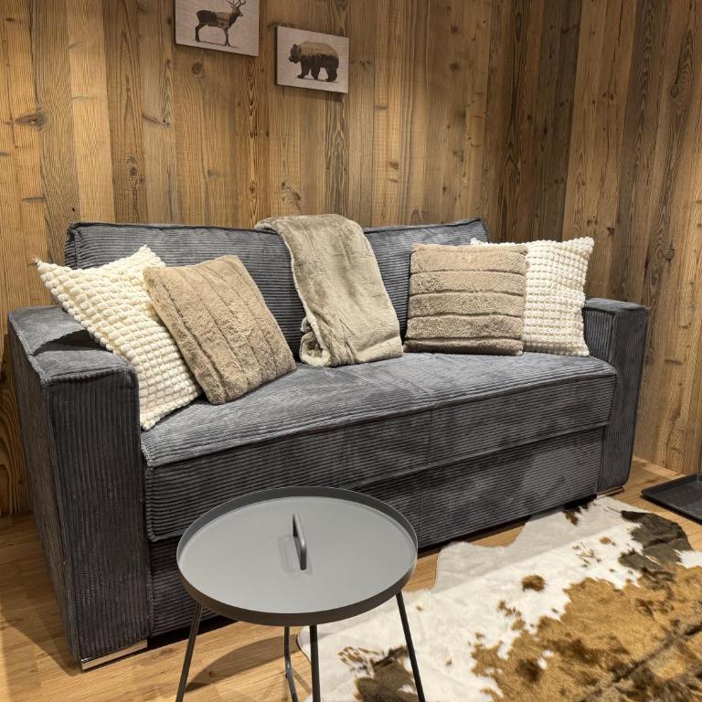 Studio alpin au centre de la station - Apartment mit 1 Schlafzimmer und Terrasse - 9