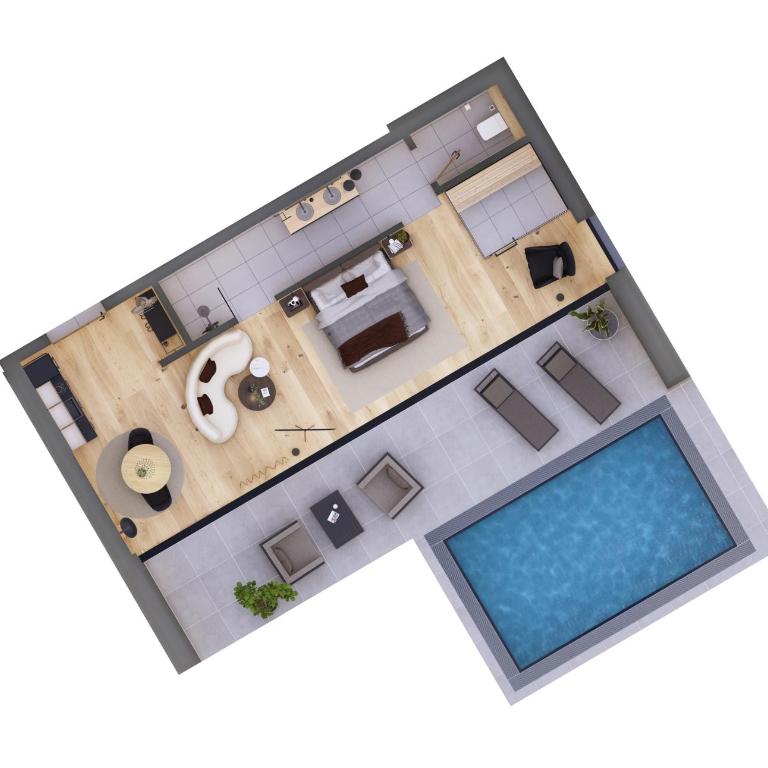 Cubea - Chalet mit 1 Schlafzimmer - 4