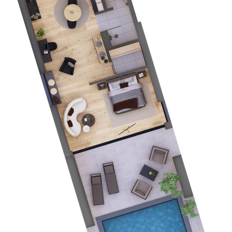 Cubea - Chalet mit 1 Schlafzimmer - 4