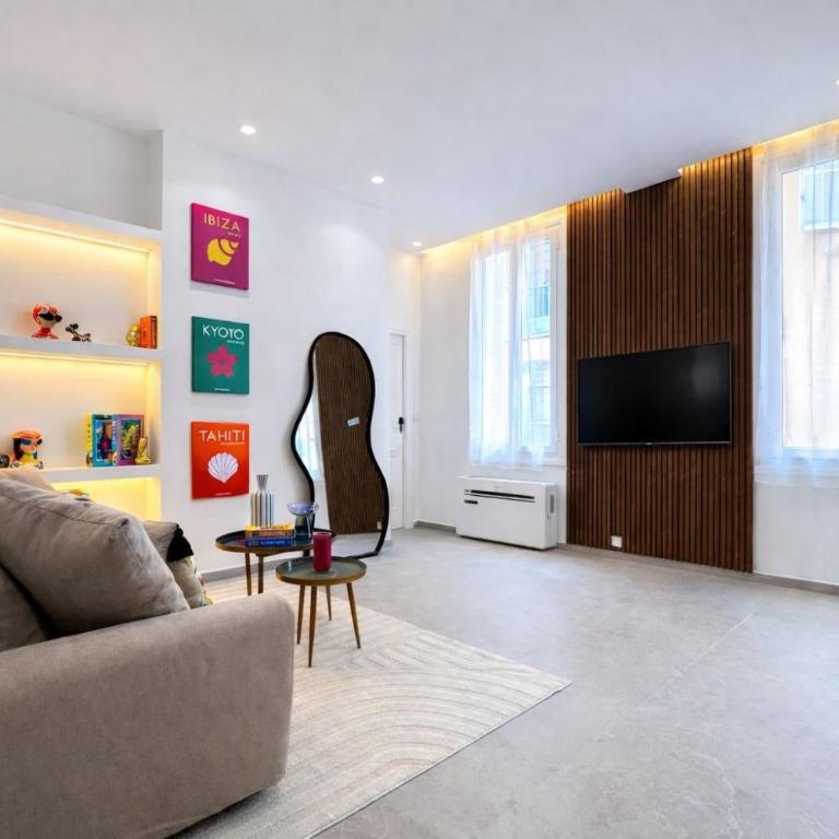 PROVENCE - Splendide 2 pièces - Proche centre Menton - Appartement 1 Chambre - 8