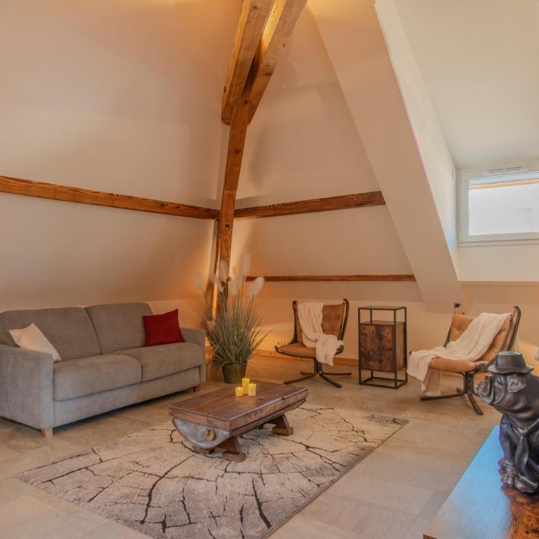L'écrin Précieux - Clim, Spa, Sauna - 2 suites parentales - Appartement 2 Chambres - 1