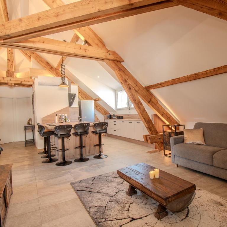 L'écrin Précieux - Clim, Spa, Sauna - 2 suites parentales - Appartement 2 Chambres - 8