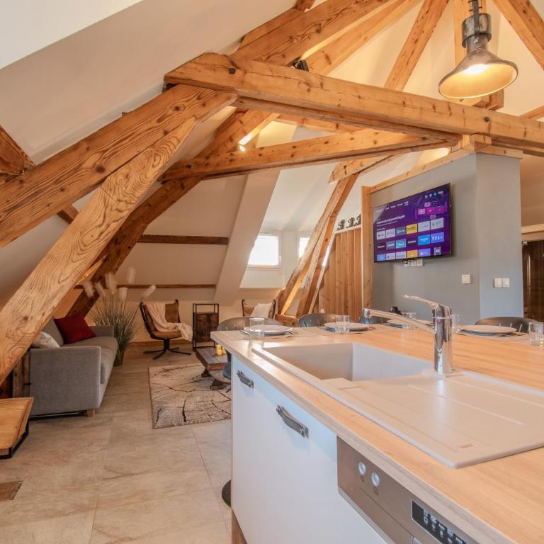L'écrin Précieux - Clim, Spa, Sauna - 2 suites parentales - Appartement 2 Chambres - 13