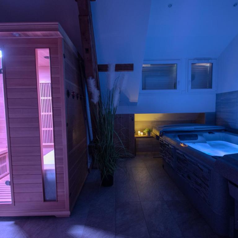 L'écrin Précieux - Clim, Spa, Sauna - 2 suites parentales - Appartement 2 Chambres - 2
