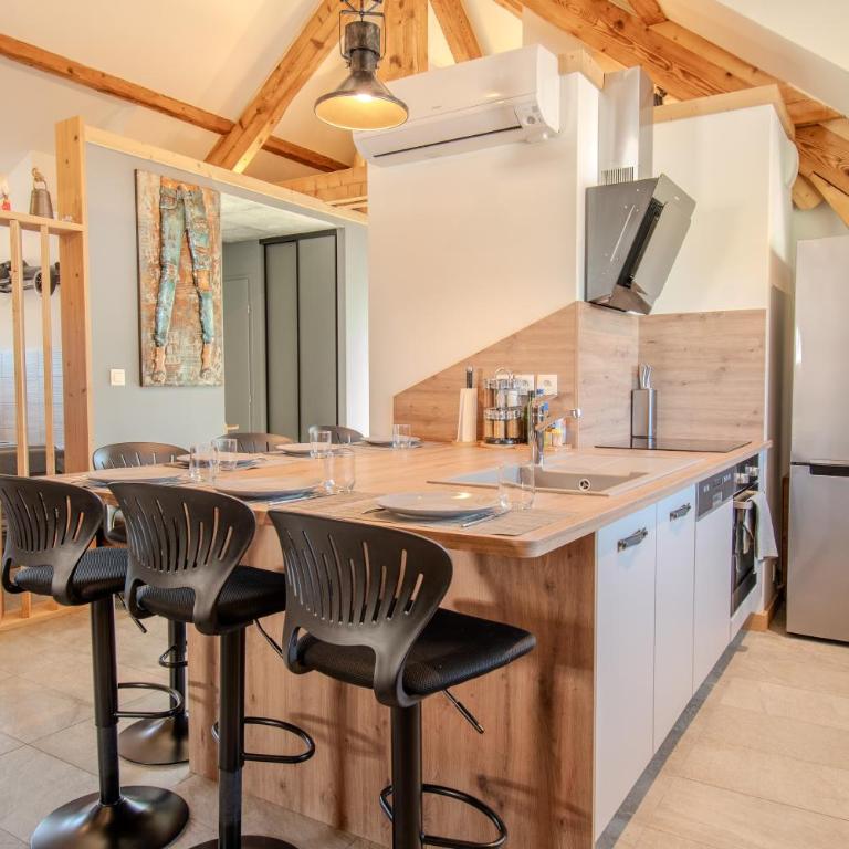 L'écrin Précieux - Clim, Spa, Sauna - 2 suites parentales - Appartement 2 Chambres - 3
