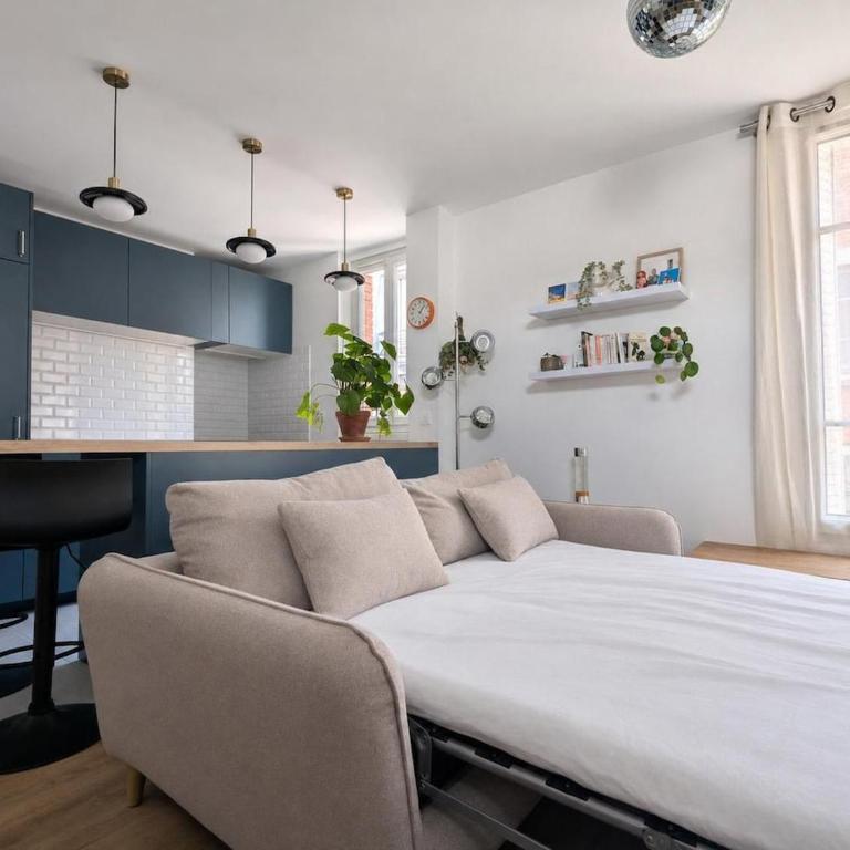 Logement cosy et calme Belleville - 4 personnes - Appartement 2 Chambres - 4