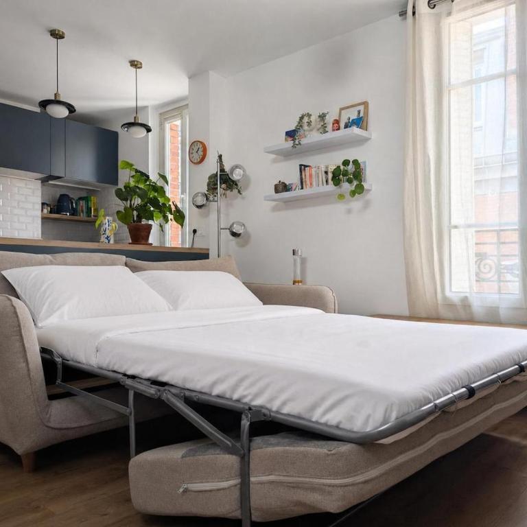 Logement cosy et calme Belleville - 4 personnes - Appartement 2 Chambres - 13