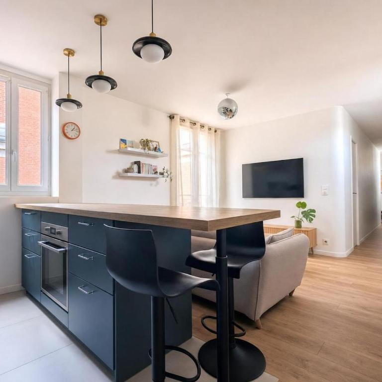 Logement cosy et calme Belleville - 4 personnes - Appartement 2 Chambres - 23