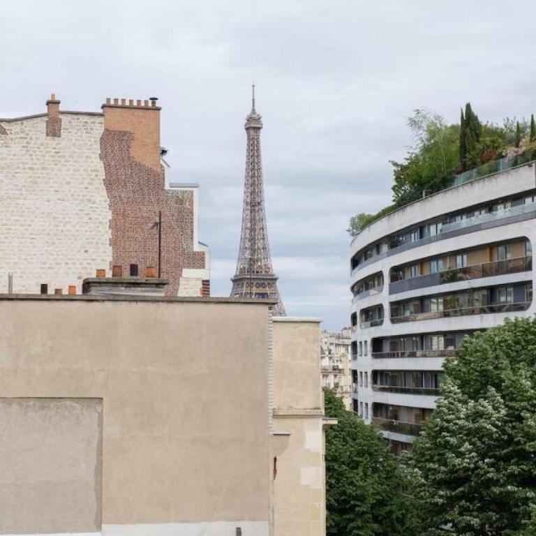 Chic Luxury Apartment with Eiffel Tower Views - Appartement 2 Chambres - 5