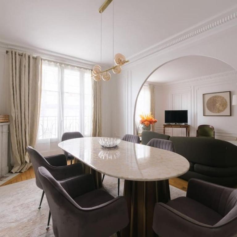 Chic Luxury Apartment with Eiffel Tower Views - Appartement 2 Chambres - 6