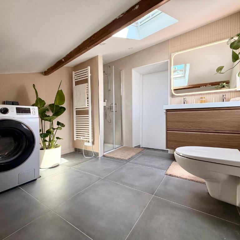 Duplex T2 cosy sur deux niveaux, quartier calme de Nantes Nord - Two-Bedroom Apartment - 4