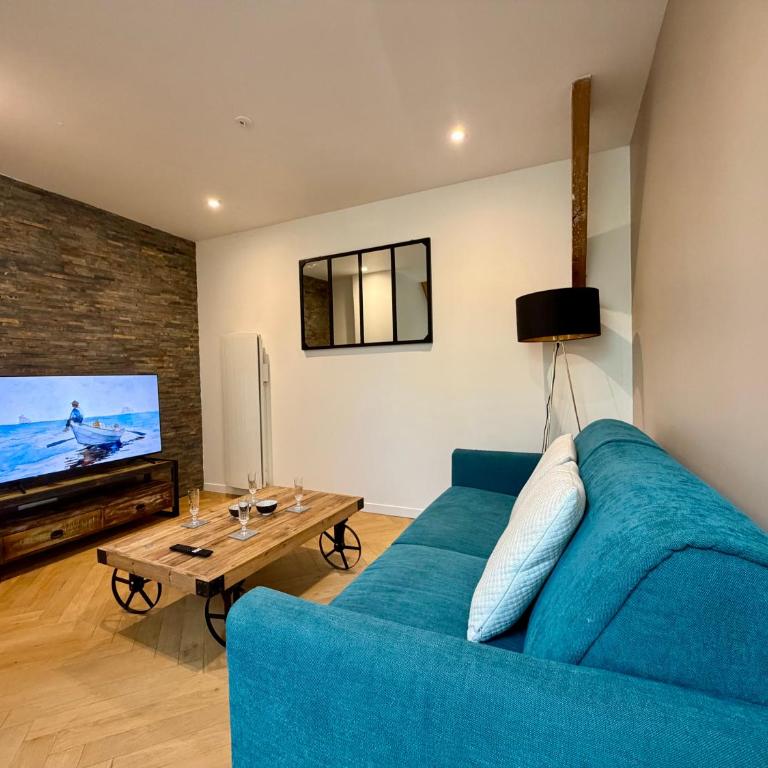 Duplex T2 cosy sur deux niveaux, quartier calme de Nantes Nord - Two-Bedroom Apartment - 6