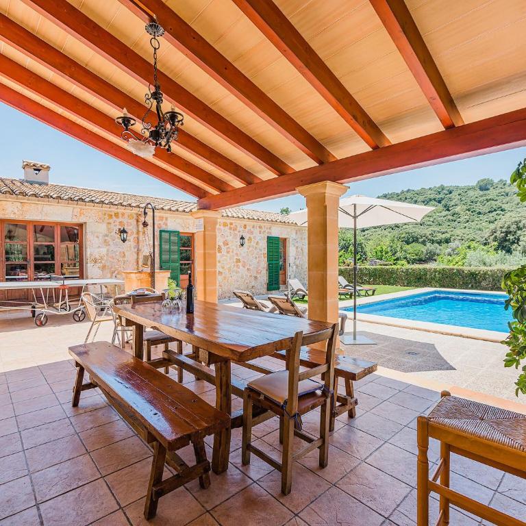 Single-Level Villa with Pool, Pollença - Casa di Campagna con 4 Camere da Letto - 28