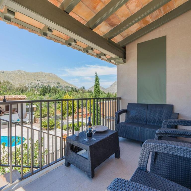 6-Guest Stone Haven in Pollensa - Casa Vacacional de 3 dormitorios - 8