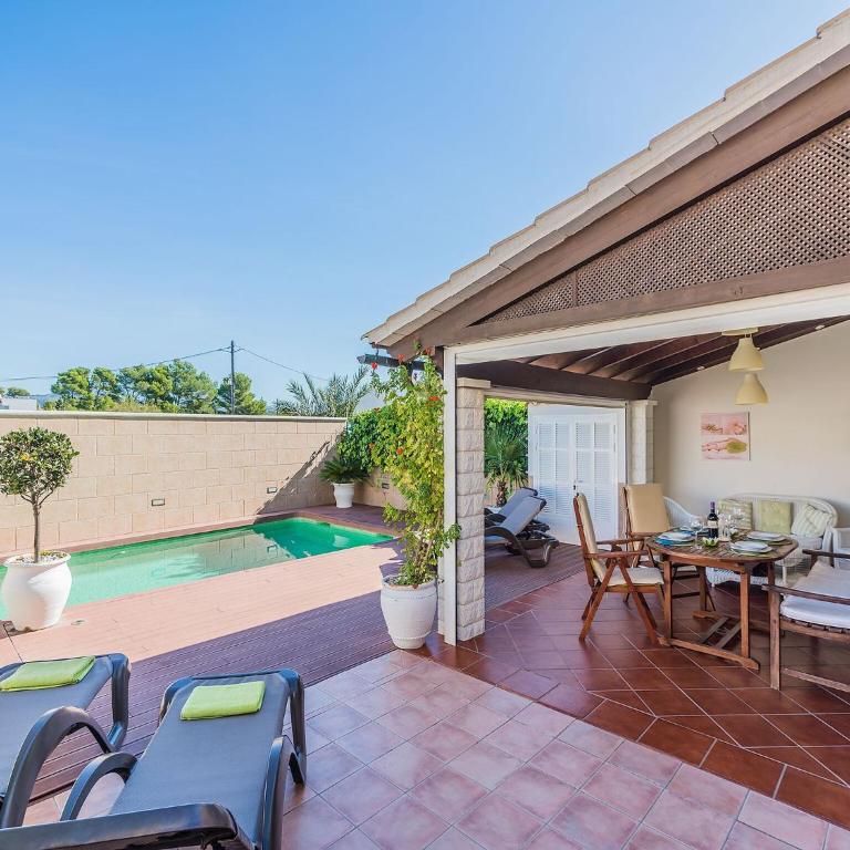 Beach Chalet with Pool for 6 - Chalet de 3 dormitorios - 25