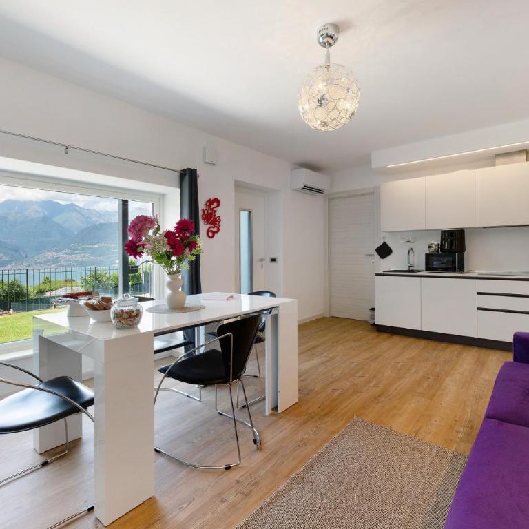Il Roncaccio Residence Colico - Appartamento Deluxe con 2 Camere da Letto e Vista Giardino - 10