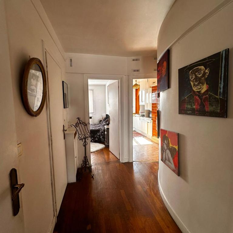 Appartement d'artiste Métro & Terrasse - Appartement 1 Chambre avec Balcon - 4