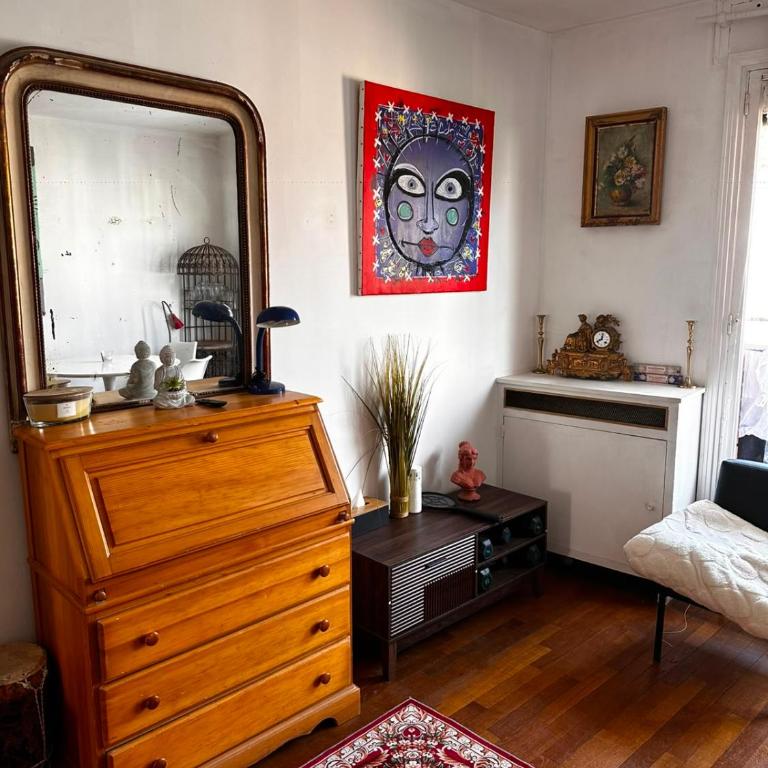 Appartement d'artiste Métro & Terrasse - Appartement 1 Chambre avec Balcon - 30