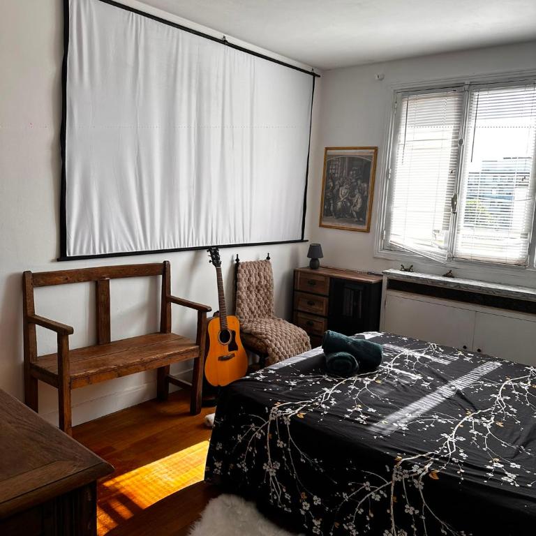 Appartement d'artiste Métro & Terrasse - Appartement 1 Chambre avec Balcon - 21