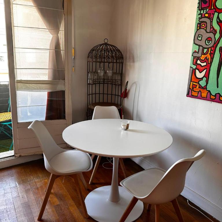 Appartement d'artiste Métro & Terrasse - Appartement 1 Chambre avec Balcon - 18