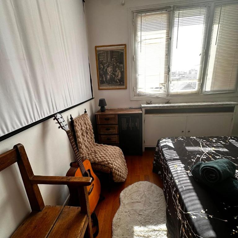 Appartement d'artiste Métro & Terrasse - Appartement 1 Chambre avec Balcon - 22