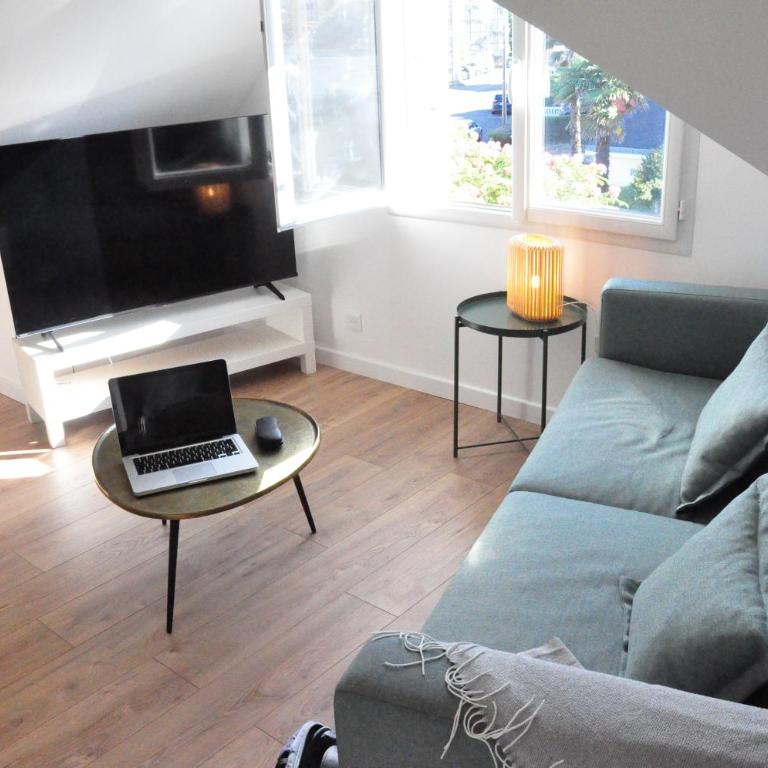 Beautiful 3-room attic apartment, new and fully equipped - Appartement 2 Chambres - 3