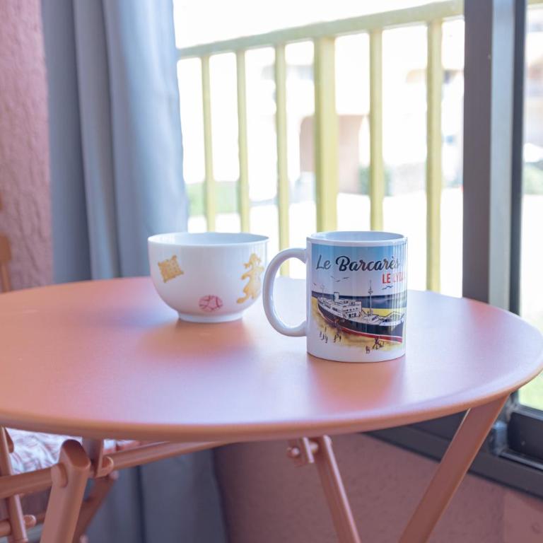 Appart 50 m de la plage au Barcarès - Appartement 1 Chambre Supérieur avec Balcon - 14