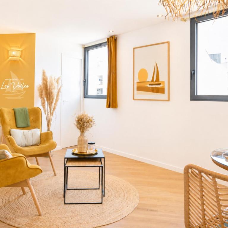 Appart'Hôtel & Spa "Les Voiles" Le Groix - Studio - 2
