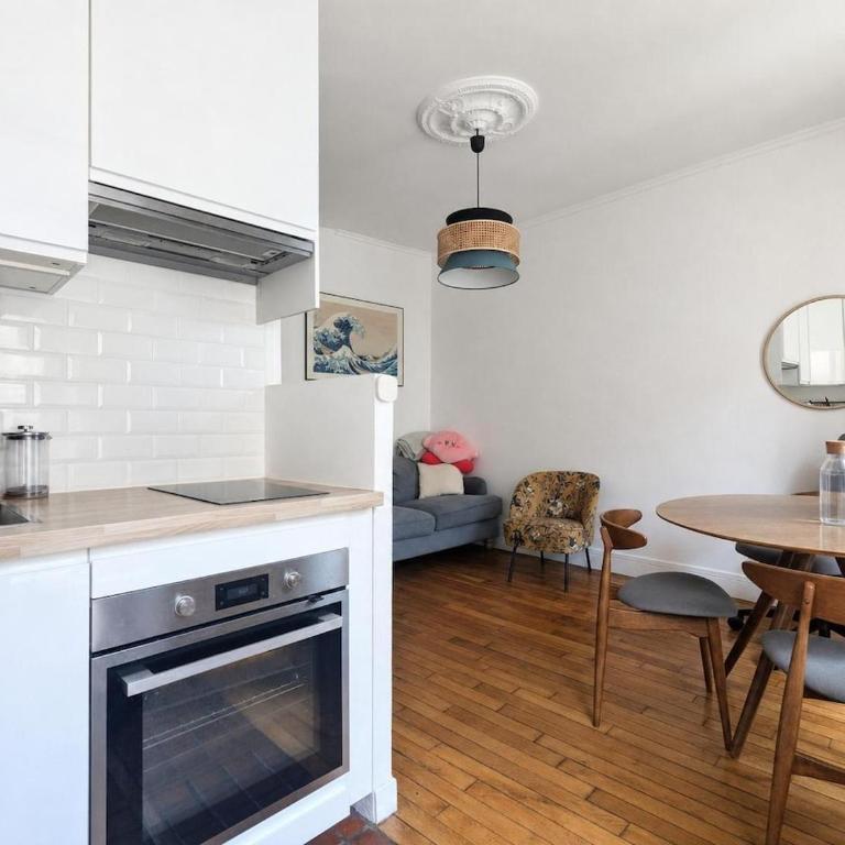 Cocon lumineux Belleville - 2 personnes - Appartement 1 Chambre - 5