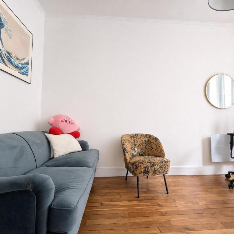 Cocon lumineux Belleville - 2 personnes - Appartement 1 Chambre - 7