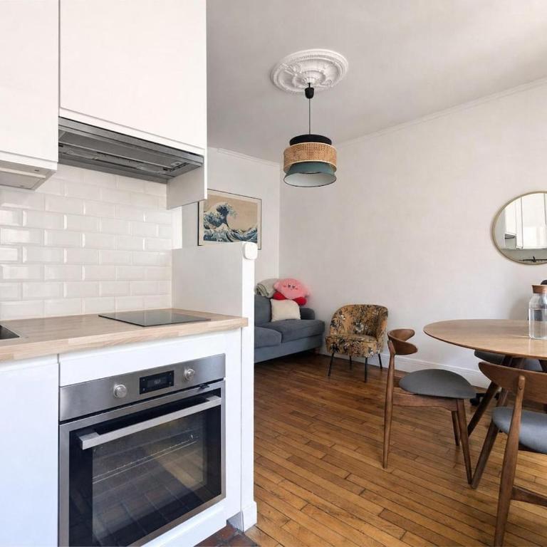 Cocon lumineux Belleville - 2 personnes - Appartement 1 Chambre - 9