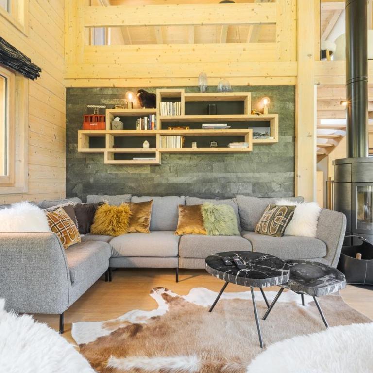 Monte Bianco - Chalet Vue 8pax Bain Nordique Sauna - Chalet - 59
