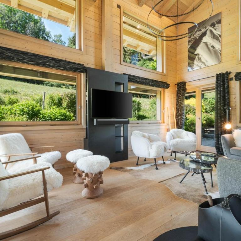 Monte Bianco - Chalet Vue 8pax Bain Nordique Sauna - Chalet - 47