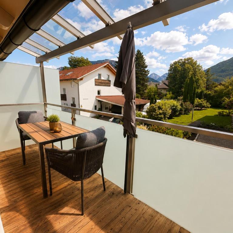 Haus Dippel am Kurpark inklusive Chiemgaukarte - Apartment mit 1 Schlafzimmer und Balkon - 6