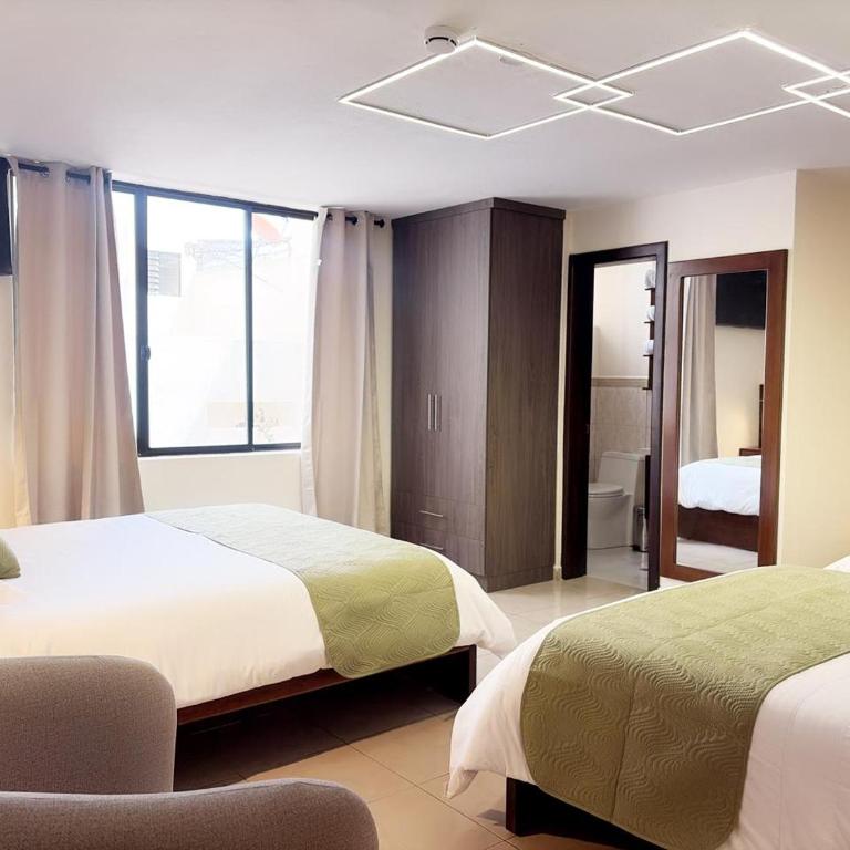 Casa Herrerías Hotel & Confort - Habitación Cuádruple Estándar - 3
