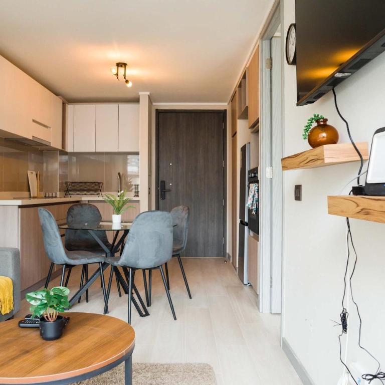 1BR1BA Downtown Santiago Cozy Urban Retreat for 3 - Apartamento - 7