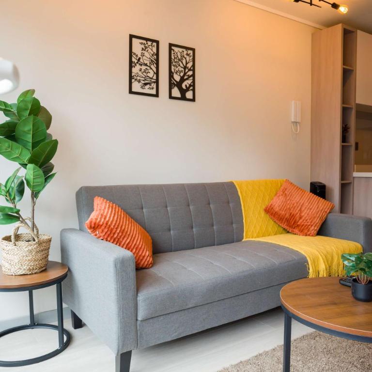 1BR1BA Downtown Santiago Cozy Urban Retreat for 3 - Apartamento - 12